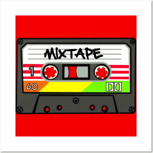 Cassette Mixtape Posters and Art